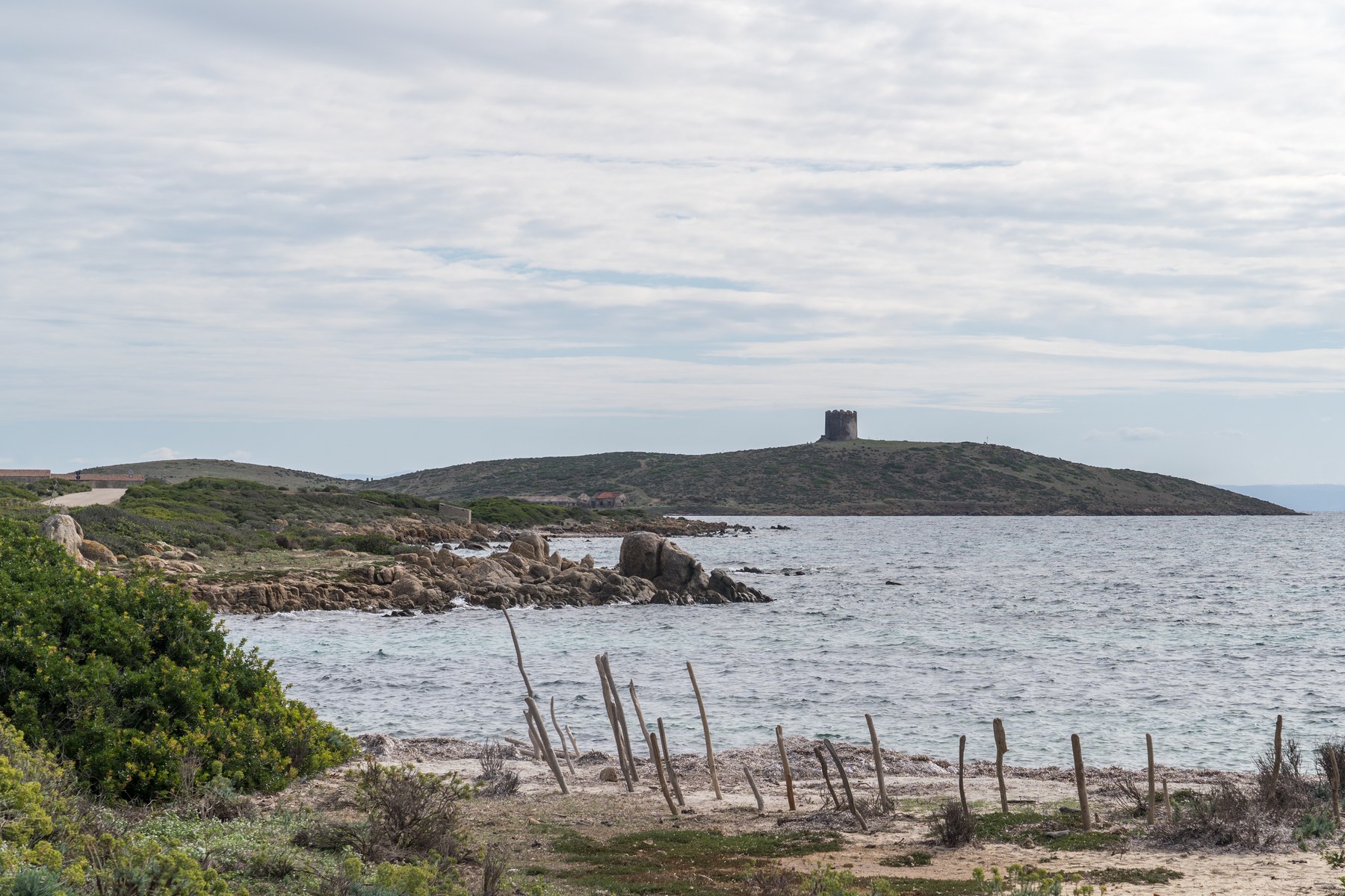 Krajina národního parku Asinara