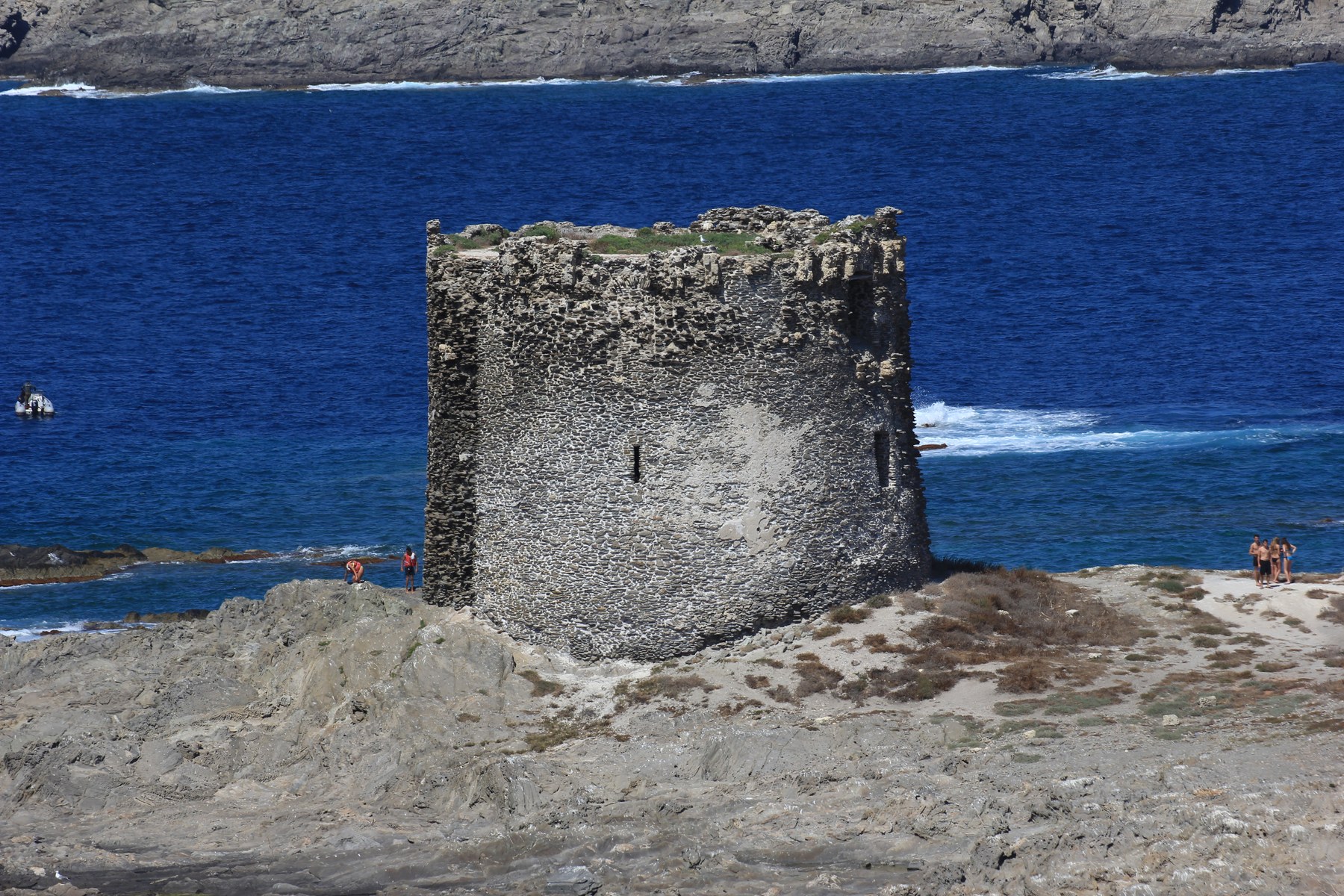 Věž Torre della Pelosa u Stintina